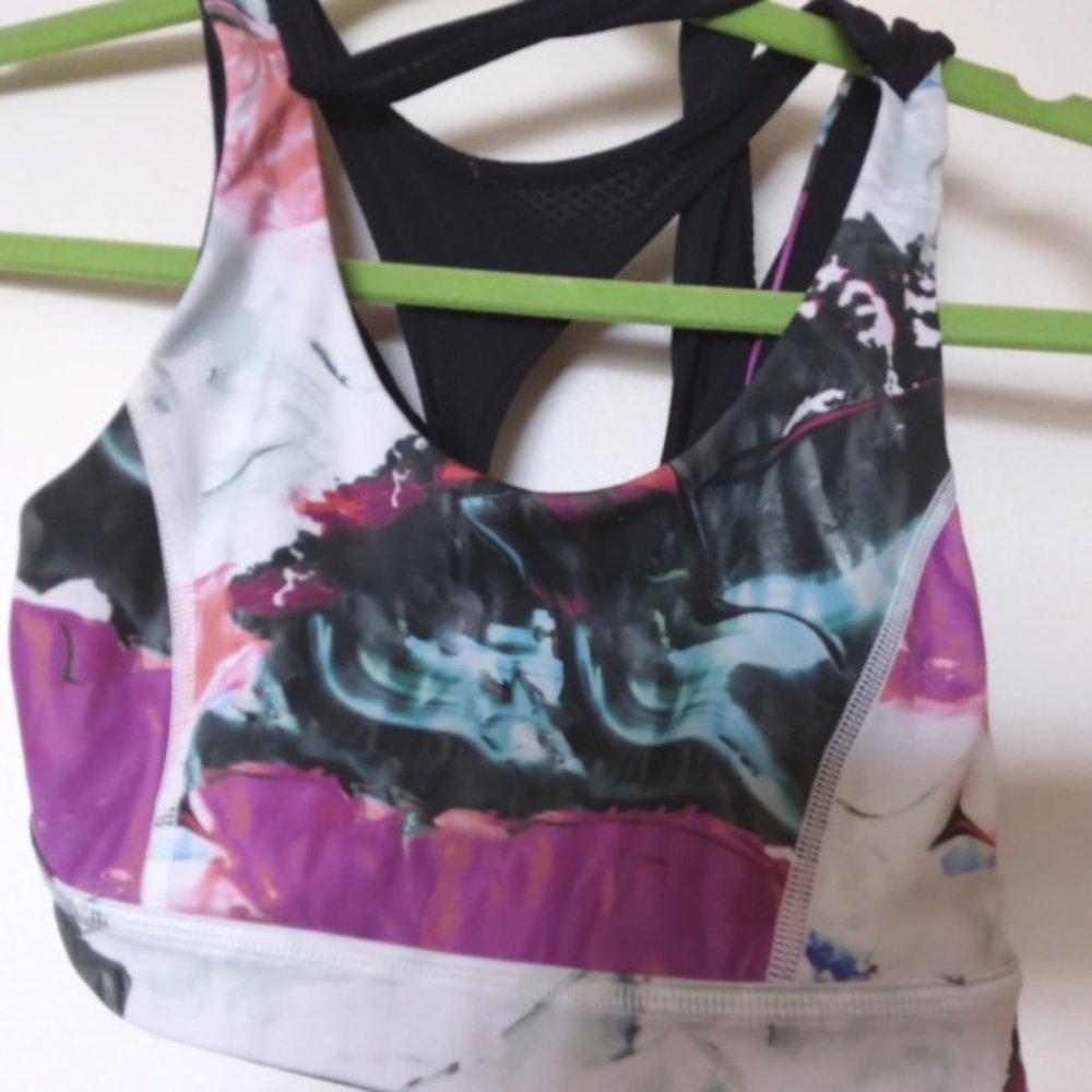 Lulu Lemon No Limits Racerback Tank Black/Multi